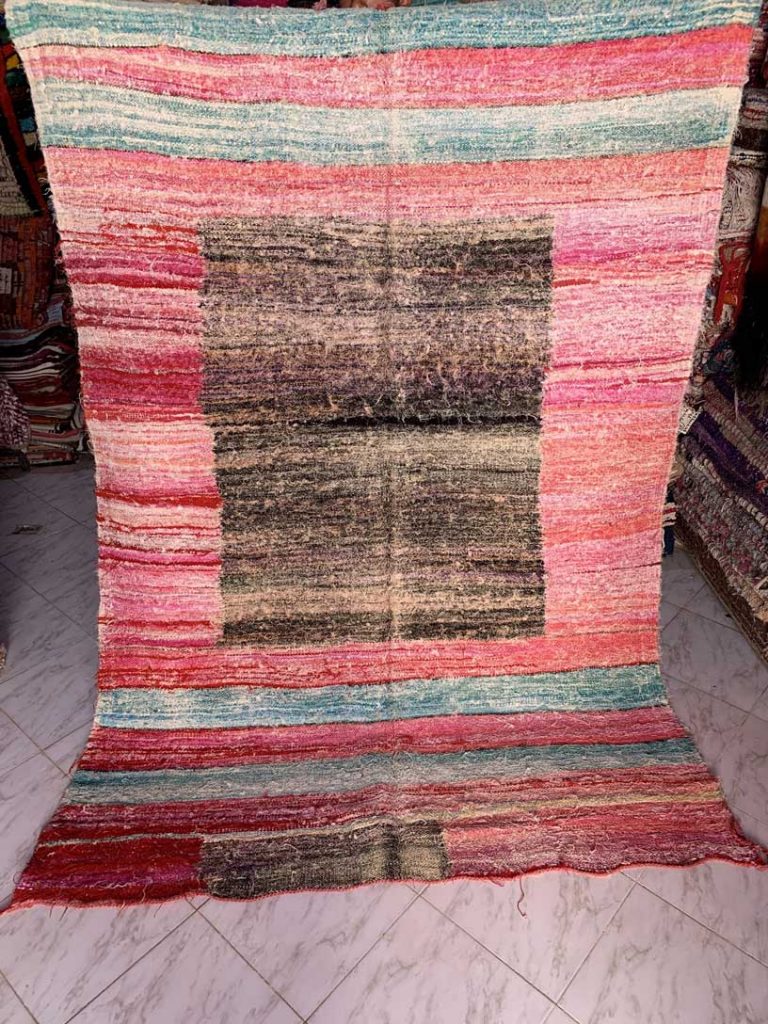 Kilim Boucherouit Rug 2.20 x 1.60 - Image 1