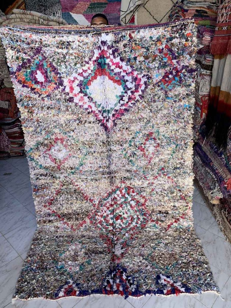 Boucherouite Rug 1.50 x 1.40 - Image 1