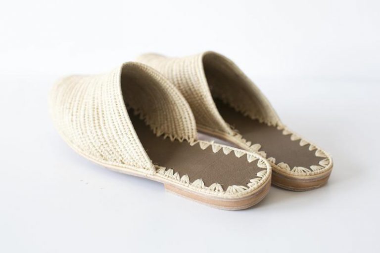 Handmade Raffia shoes | Handmadology