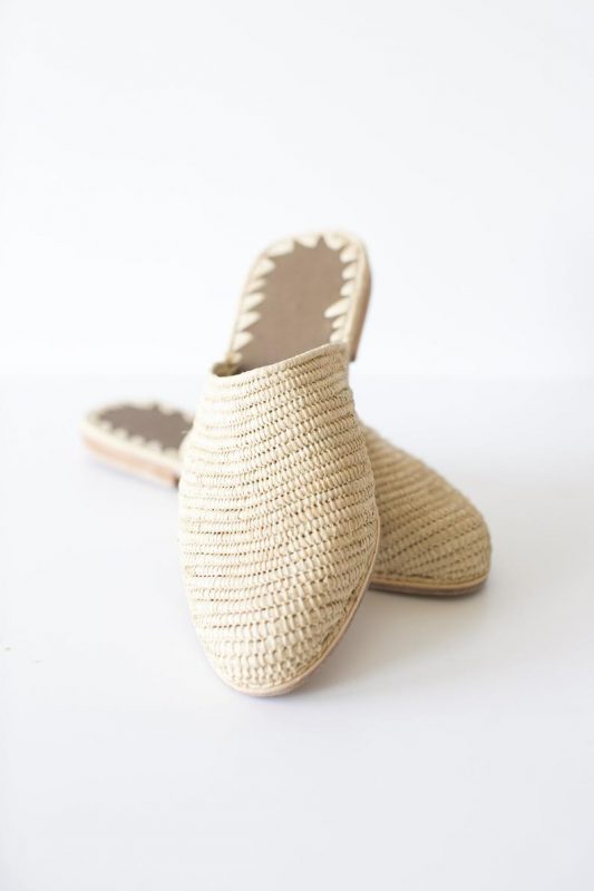 Handmade Raffia shoes | Handmadology