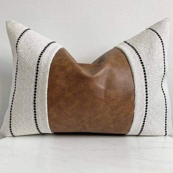 Rugs Leather PILLOW cushion