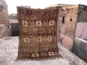 boujad moroccan vintage carpet