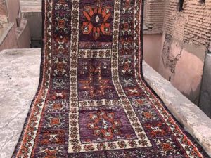 vintage moroccan carpet runner