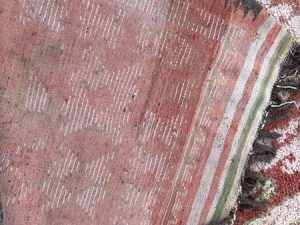 red rugs boujad vintage carpet