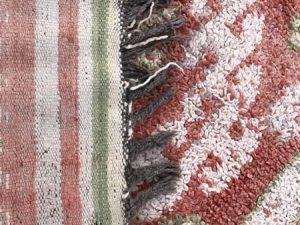 red rugs boujad vintage carpet