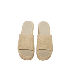 raffia slippers