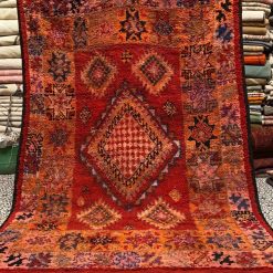 vintage red rug