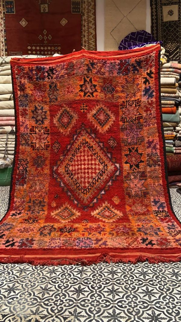 vintage red rug