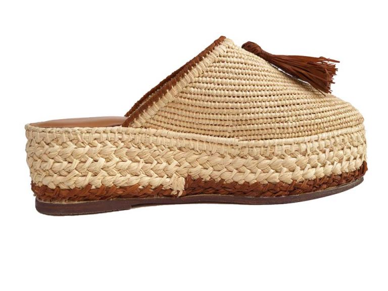 Moroccan Raffia Mules - Image 4