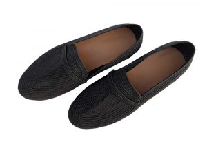 black men raffia shoes