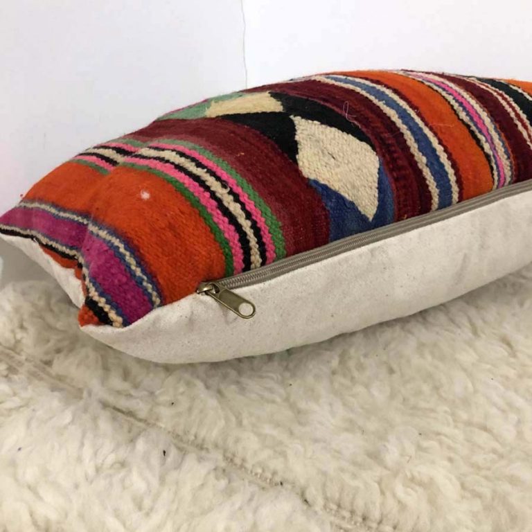 Berber Kilim Moroccan Pillow - Image 2