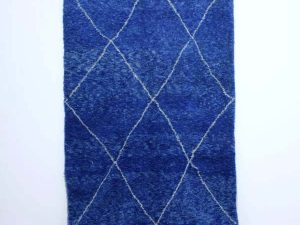 blue beni ourain rug