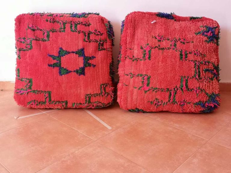 Moroccan Berber Floor Cushions - Image 2