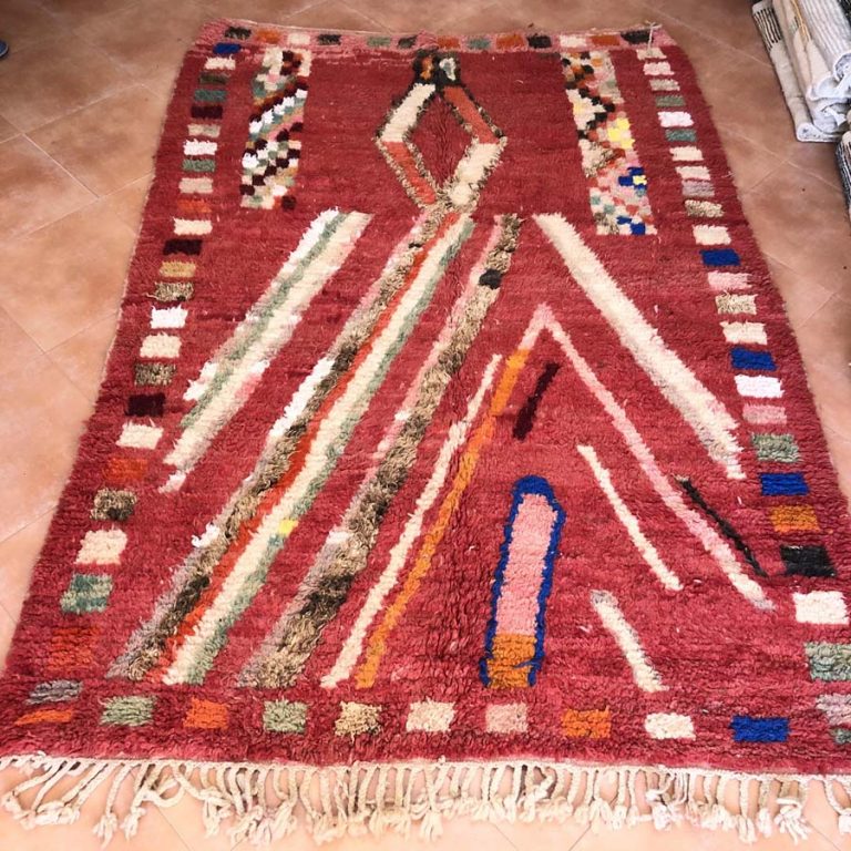 Moroccan Boujad Vintage Rug - Image 2