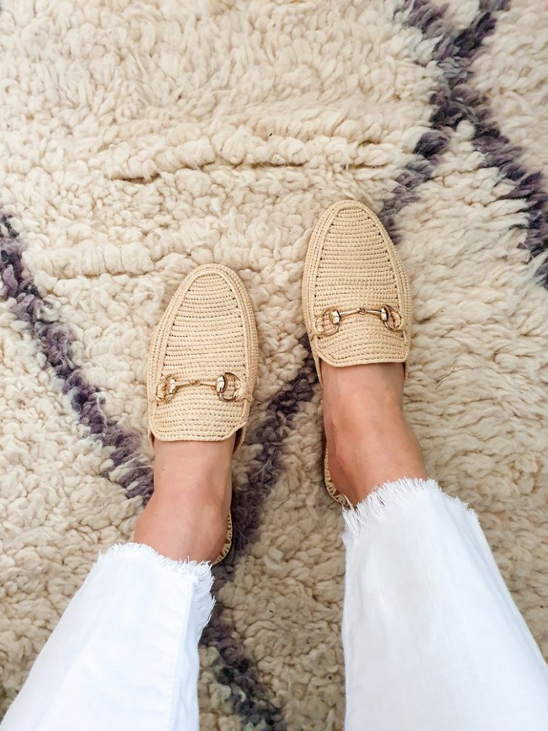 Natural Raffia Shoes - Image 5