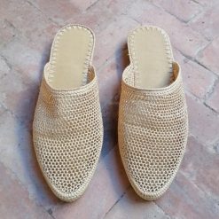 Natural Raffia Shoes slippers