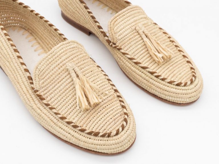 Raffia shoes unisex - Image 2