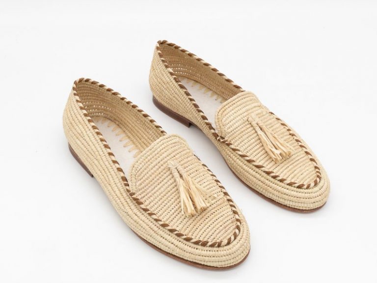 Raffia shoes unisex - Image 1
