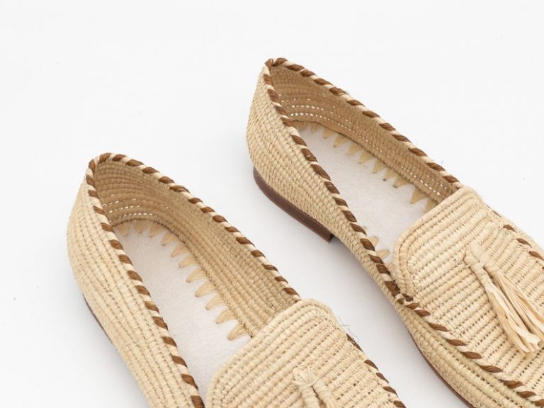 Raffia shoes unisex - Image 3