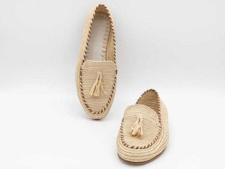 Raffia shoes unisex - Image 4